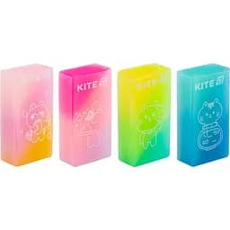 Резинка цветная Kite Jelly cat ассорти (K24-143)