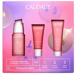 Набір Caudalie Vinosource Hydra: сироватка 30 мл + маска для обличчя 15 мл + крем 15 мл - мініатюра 2