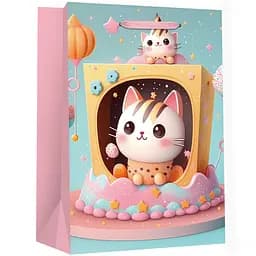 Пакет подарочный Malevaro Jumbo Сat дизайн 3 бумажный 33x12.7x47.7 см (760370ML-3)