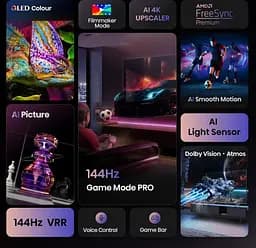 LED-телевізор Hisense 43E7Q PRO - мініатюра 4