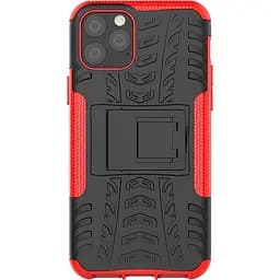 Чохол-накладка Toto Dazzle Kickstand 2 in 1 Case Apple iPhone 11 Pro Red - мініатюра 2