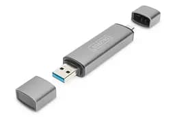 Універсальний кардридер USB-C/USB 3.0 SD/MicroSD DIGITUS70886