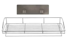 Полка Fabrika Ola Нержавеющая сталь на самоклеющейся ленте 40.4х13х10.5 см