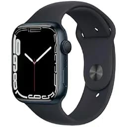 Смарт-годинник Apple Watch Series 7 GPS 41 мм Midnight Aluminum Case With Midnight Sport Band БВ