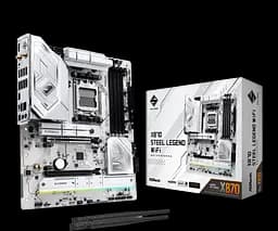 Материнская плата ASRock X870 Steel Legend Wi-Fi Socket AM5 (X870 STEEL LEGEND WIFI)
