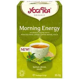 Суміш трав'яна Yogi Tea Morning Energy органічна (17 шт. х 2.1 г)