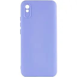 Чохол Ummi Lakshmi Silicone Cover Full Camera (AA) для Xiaomi Redmi 9A Бузковий / Dasheen