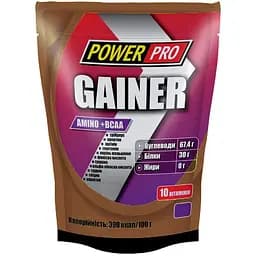 Гейнер Power Pro Gainer Шоколад 1 кг