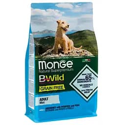 Сухий корм для собак Monge Dog Вwild Gr. Free Mini, анчоус, 2,5 кг