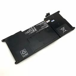 Акумулятор для ноутбука Asus UX21A C23-UX21, 4800 mAh (35Wh), 6cell, 7.4V, Li-Pol, чорний - мініатюра 4