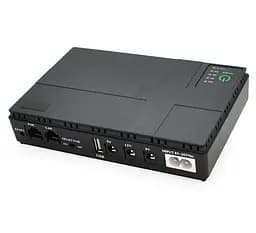 UPS ДБЖ для роутера PON/POE, 5/9/12V Voltronic UPS18-DC 18 Вт 10400mAh