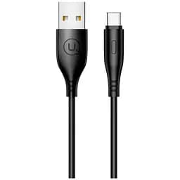 Кабель Usams US-SJ267 U18 Round Type-c cable 1m Black