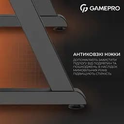 Комп'ютерний стіл GamePro (GD014) Black (GD014) - мініатюра 9