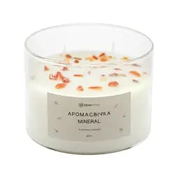Аромасвічка 99IDEAS MINERAL - Конопляна троянда, 400 г
