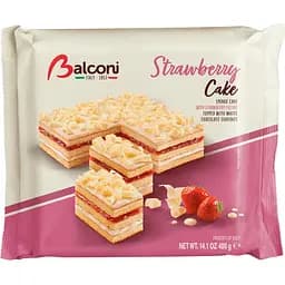 Торт Balconi Strawberry cake з полуницею 400 г (443400)
