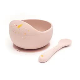 Миска з ложкою Oribel Cocoon, рожевий (OR220-90013)