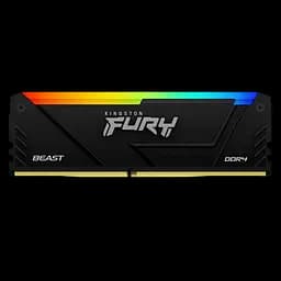 Оперативна пам'ять Kingston Fury 8GB DDR4 3600MHz Beast RGB Black (KF436C17BB2A/8)