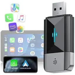 Бездротовий адаптер LAMTTO RC22 2 в 1 Plug & Play iOS 10+ і Android 12+