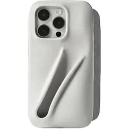 Силіконовий чохол CasePro Rhode Lip Case Grey для iPhone 15 Pro Max