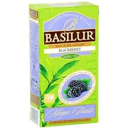 Чай зеленый Basilur Волшебные фрукты Ежевика 100г картон