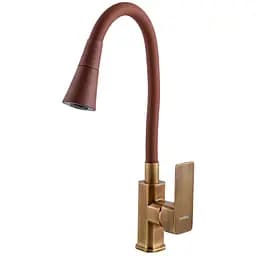 Смеситель для кухни Domino Malibu DMM-203LM- BR-R10 Бронза