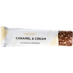 Батончик Progress Nutrition Protein Bar Caramel Cream 60 г