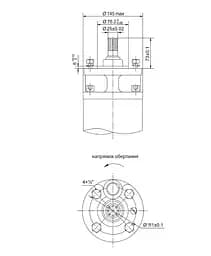 Насос відцентровий свердловинний DONGYIN 6SP30-12 380В 11кВт H 137(92)м Q 700(500)л/хв Ø145мм +пульт (з 3х частин) (7777283) - мініатюра 3