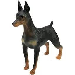 Детская игрушечная фигурка животного Doberman Bambi TBS086-4