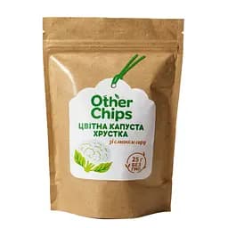 Снеки овочеві Other Chips Цвітна капуста хрустка зі смаком сиру 25 г