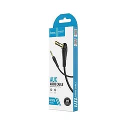 Кабель Hoco UPA14 AUX audio cable L-1 м Чорний - мініатюра 2