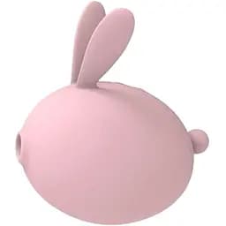 Вакуумний стимулятор із вібрацією KissToy Miss KK Розовий