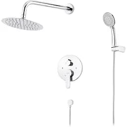 Душова система прихованого монтажу Ibergrif Square M17122 CV028536, Хром