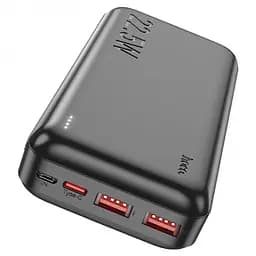 Повербанк із швидкою зарядкою чорний Power bank HOCO J101A Astute 22.5W 20000mAh PD22,5W+QC3.0