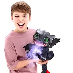 Інтерактивна м'яка іграшка Real Fx Puppetronic Беззубик (HTTYD-1001-01) by - мініатюра 7