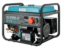 Konner & Sohnen Генератор бензиновий KS 10000E-3, 400В, 7.5кВт, 3 фази, електростартер, 88кг - мініатюра 3