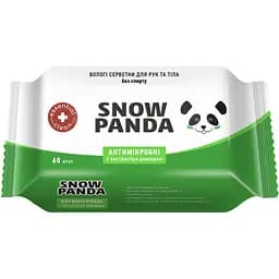 Влажные салфетки Сніжна Панда Essential Clean Ромашка, 60 шт.