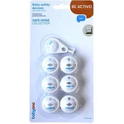 Заглушки для розеток BabyOno 6 шт. білі (950)