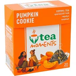 Гречаний чай Tea Moments Pumpkin Cookie 20 шт. x 1.8 г