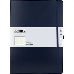 Книга записна Axent Partner Grand A4 в клітинку 100 аркушів темно-синя (8203-02-A)
