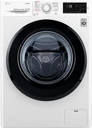 Стиральная машина LG с фронтальной загрузкой F2J5HS9W, 7кг, 1200, A+++, Пар, глубина 45см, Дисплей, Инвертор, Белый (F2J5HS9W)