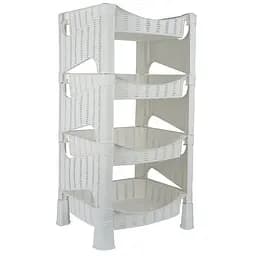 Етажерка Violet House В'язання White (0886 Вязание WHITE 4-х ярусна)