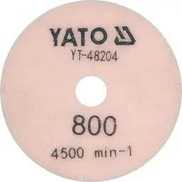 Круг шліфувальний алмазний Yato на липучці по каменю D800, 100 мм (YT-48204) - мініатюра 2