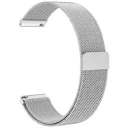 Міланський сітчастий ремінець Primo для годинника Garmin Vivoactive 3/Vivomove HR/Forerunner 245/645 Silver