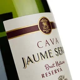 Вино ігристе Jaume Serra Cava Brut Nature Reserva, біле, брют, 11,5%, 0,75 л (16655) - мініатюра 3