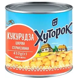 Кукурудза Хуторок цукрова 420 г