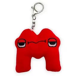 Брелок Watchbands Алфавіт Лор Alphabet Lore літера М довжина 8 см колекційний (MI-BR1M)