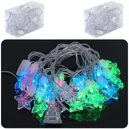 Гірлянда електрична Лампочка-Зірка, D-39, 20 шт., кольорова, 5 метрів