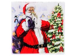 Подставка под чашку Lefard Новый год, 10х10 см, белый (358-941)