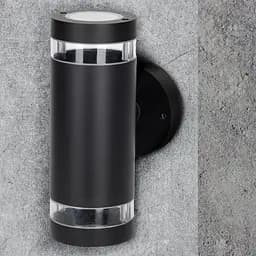 Вуличний світильник Goldlux 323996 Rino GU10 2x10W IP54 BK - мініатюра 4