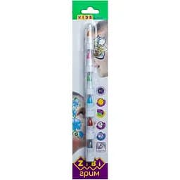 Карандаши для грима лица и тела ZiBi Kids Позитив металлик 6 цветов (ZB.6572)